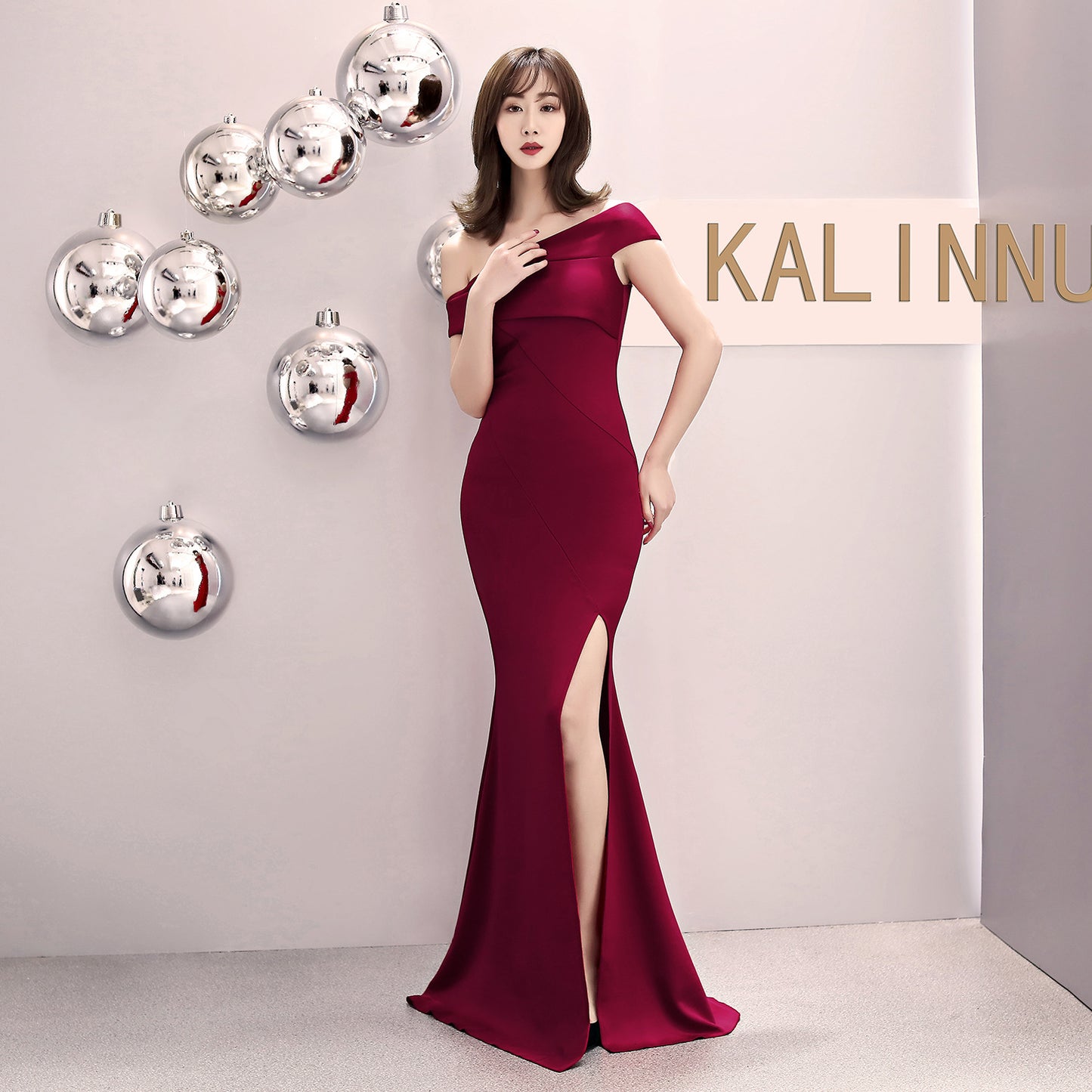 Women's Color Banquet Dress Fashion Party Long Wedding Dresses