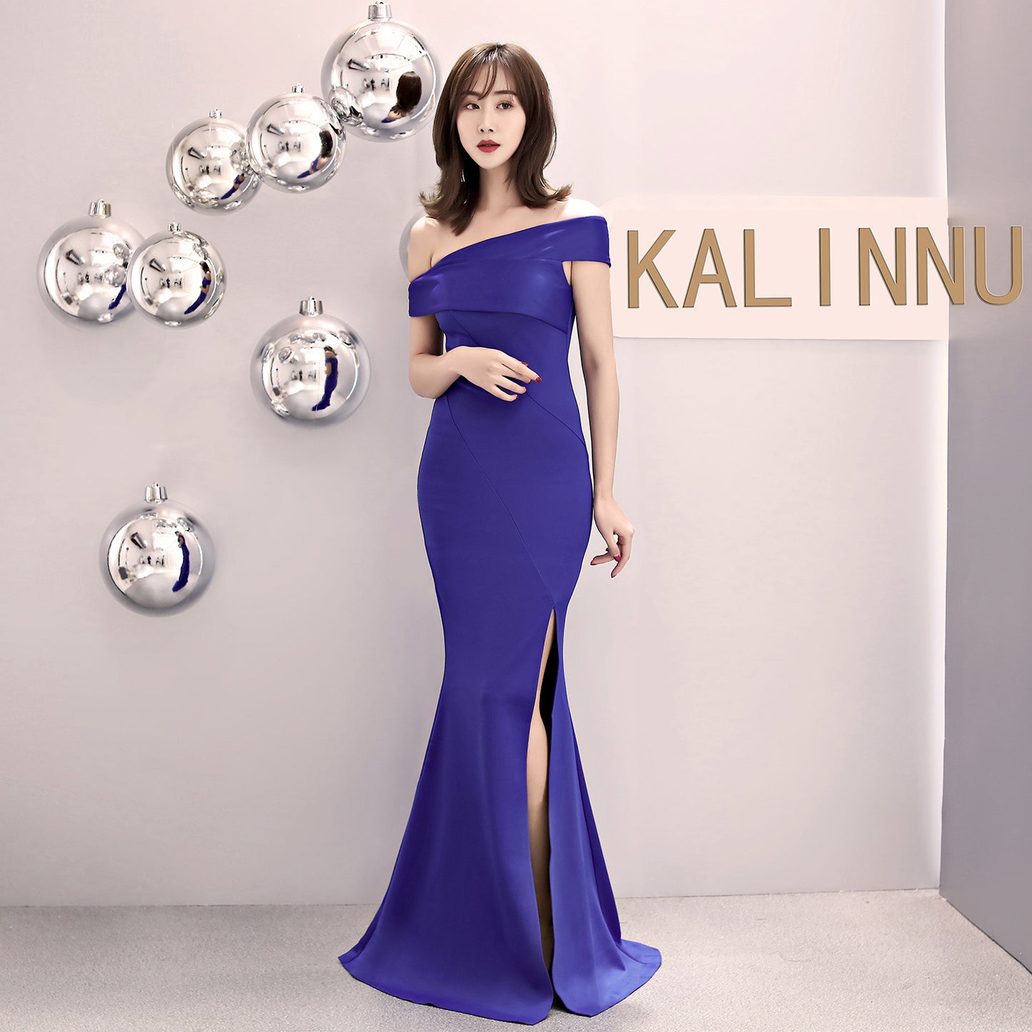 Women's Color Banquet Dress Fashion Party Long Wedding Dresses