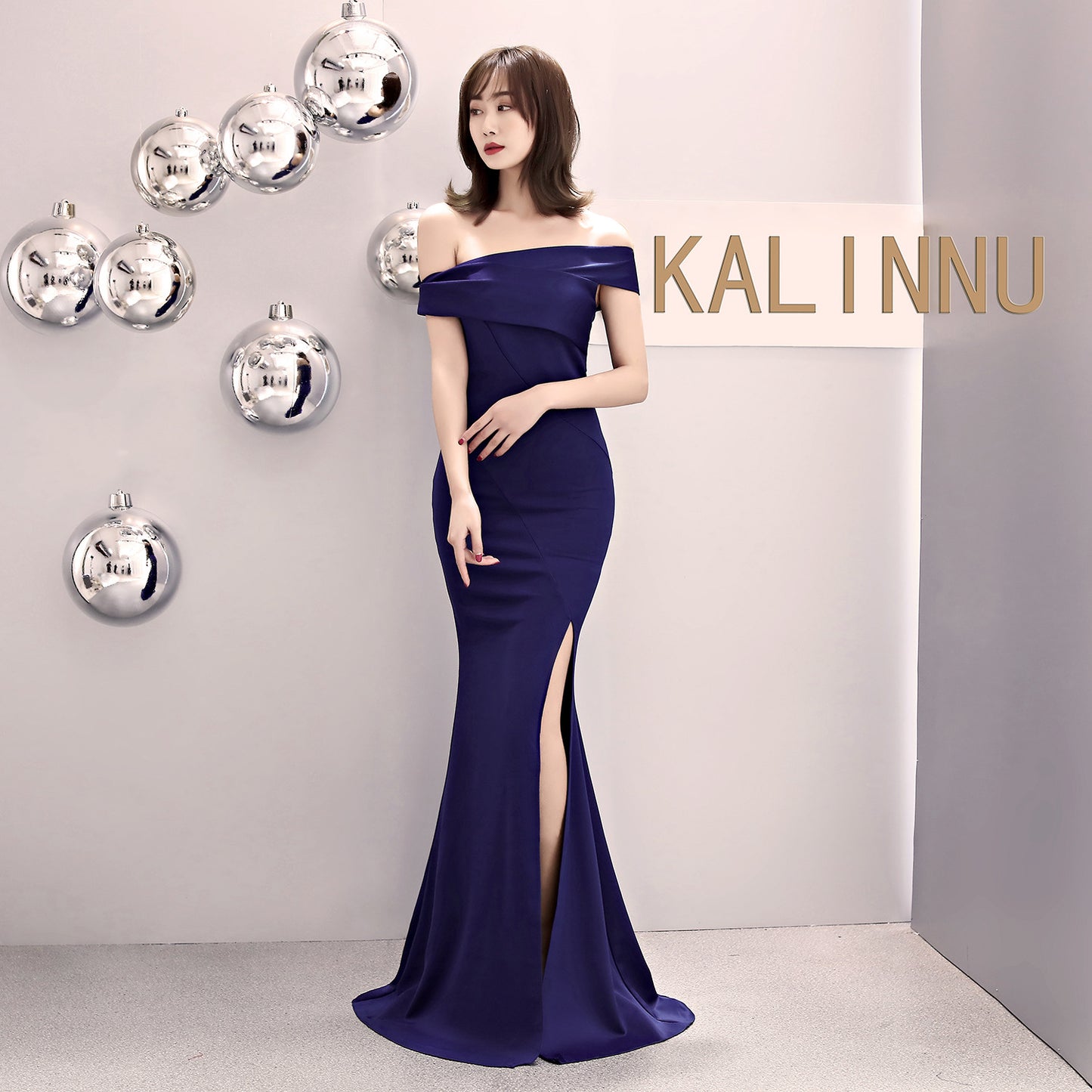 Women's Color Banquet Dress Fashion Party Long Wedding Dresses