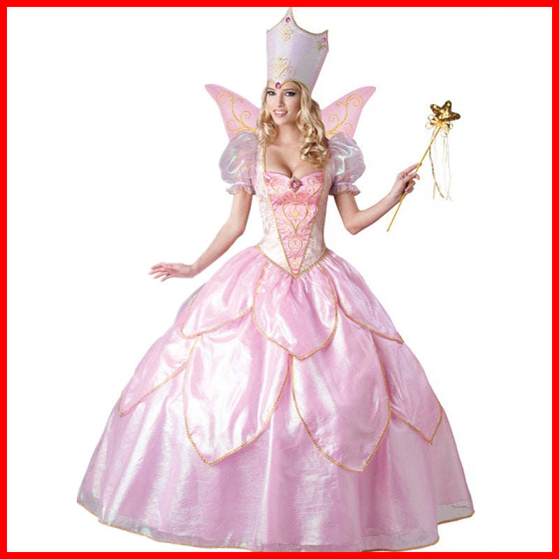 Halloween Fairy Godmother Princess Adult Tale Uniform