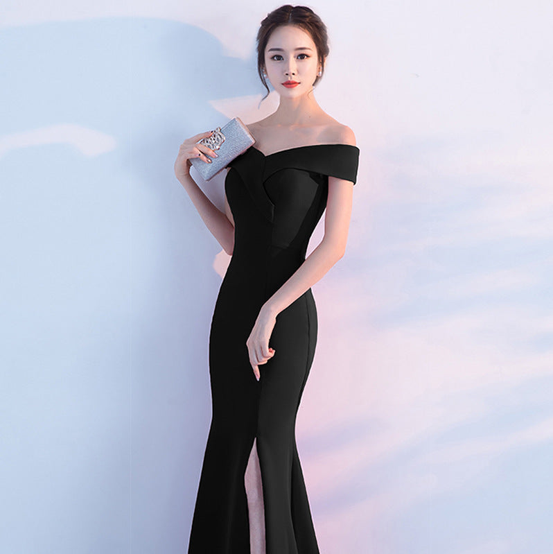 Banquet Dress Chen Elegant Long Fishtail Wedding Dresses