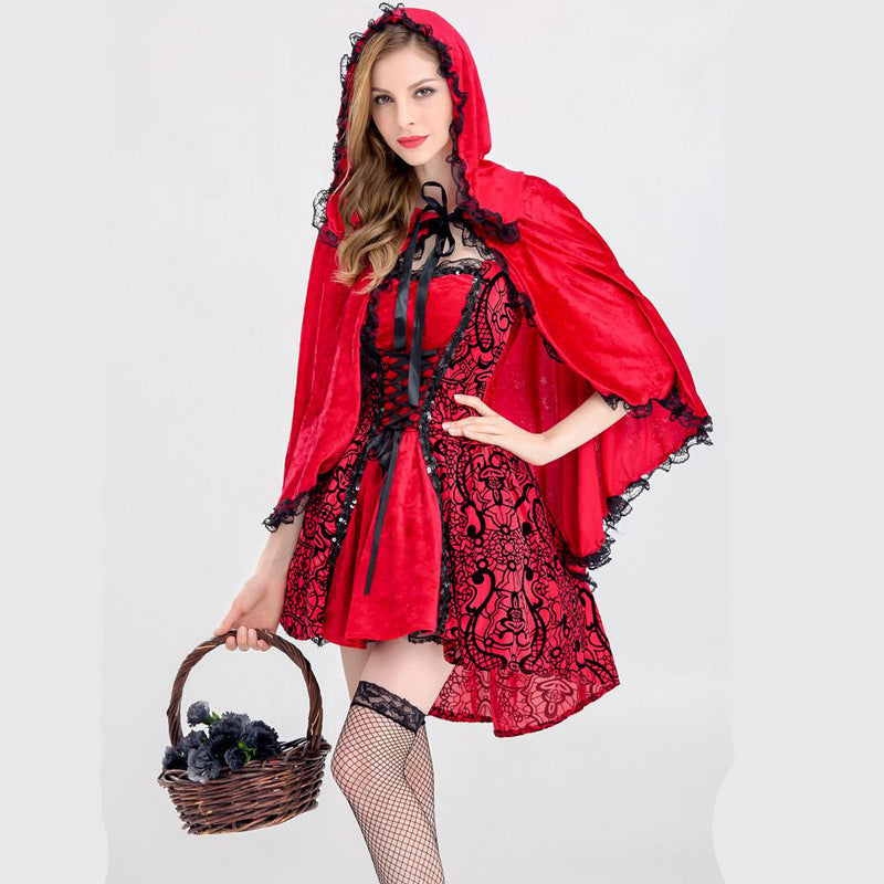 Style Little Red Riding Hood Character Clothes Costumes