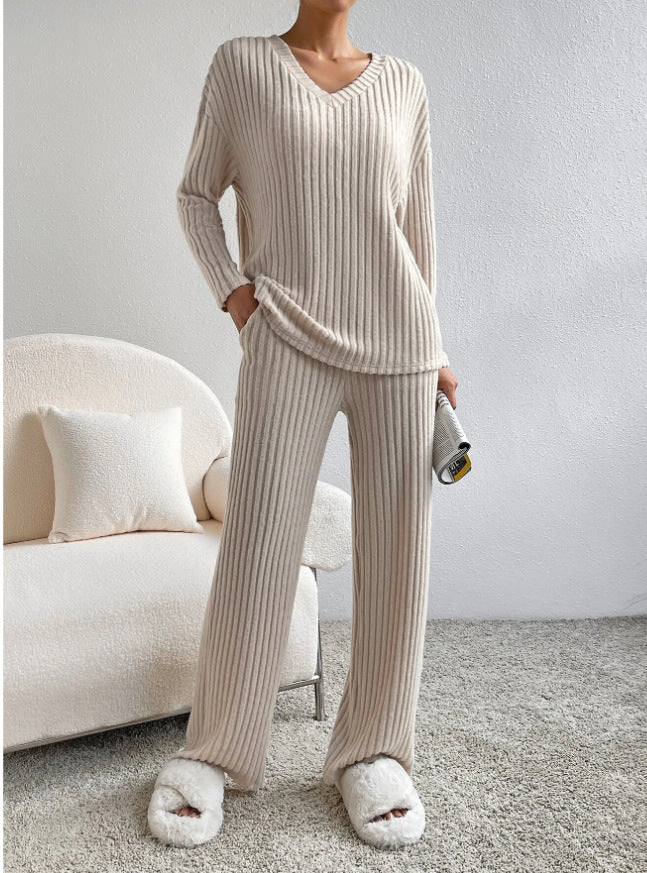 Women's Two-piece Autumn Fashion Casual Straight Loose Temperament Suits