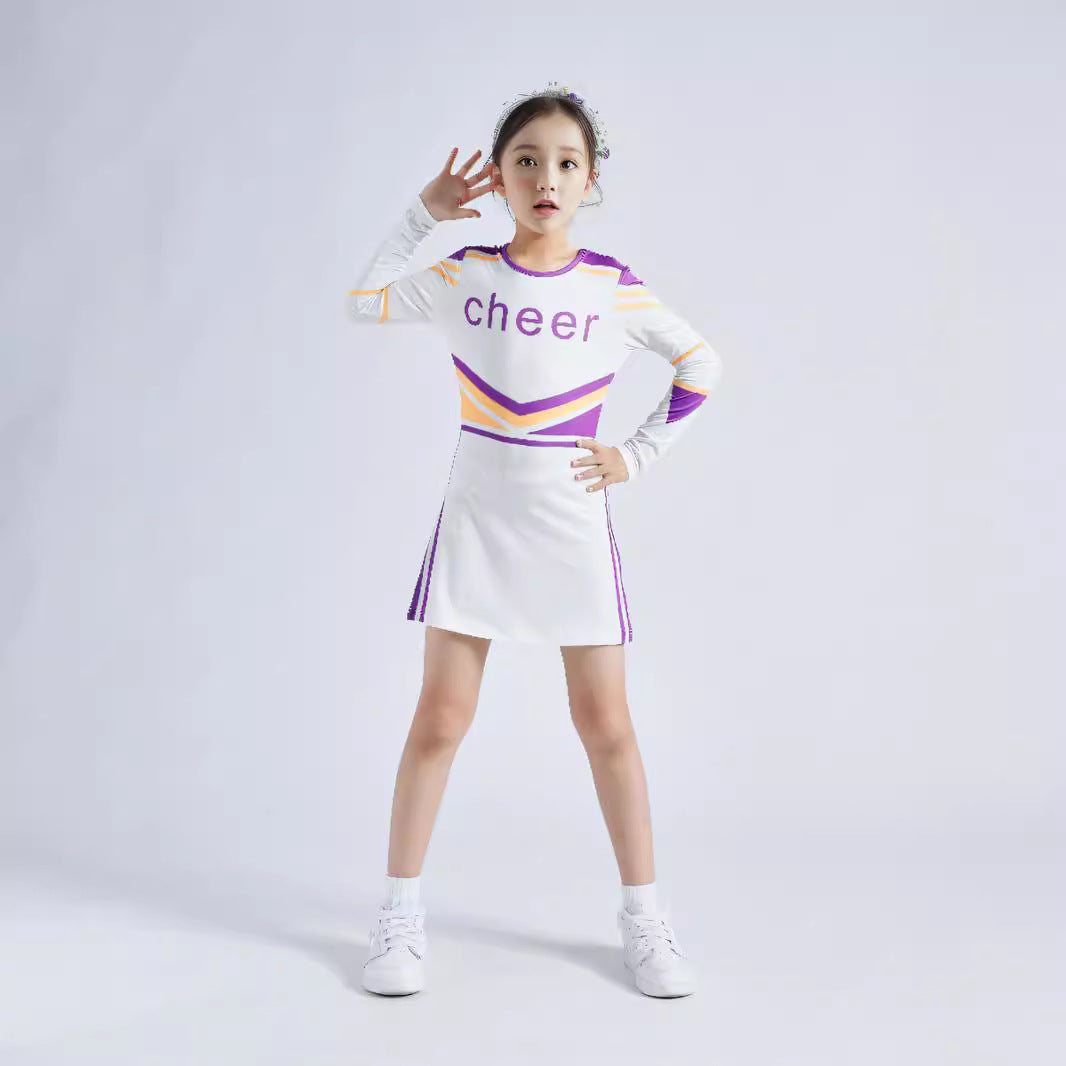 Children's Spring Cheerleading Sports Meeting Performance Dress Clothing