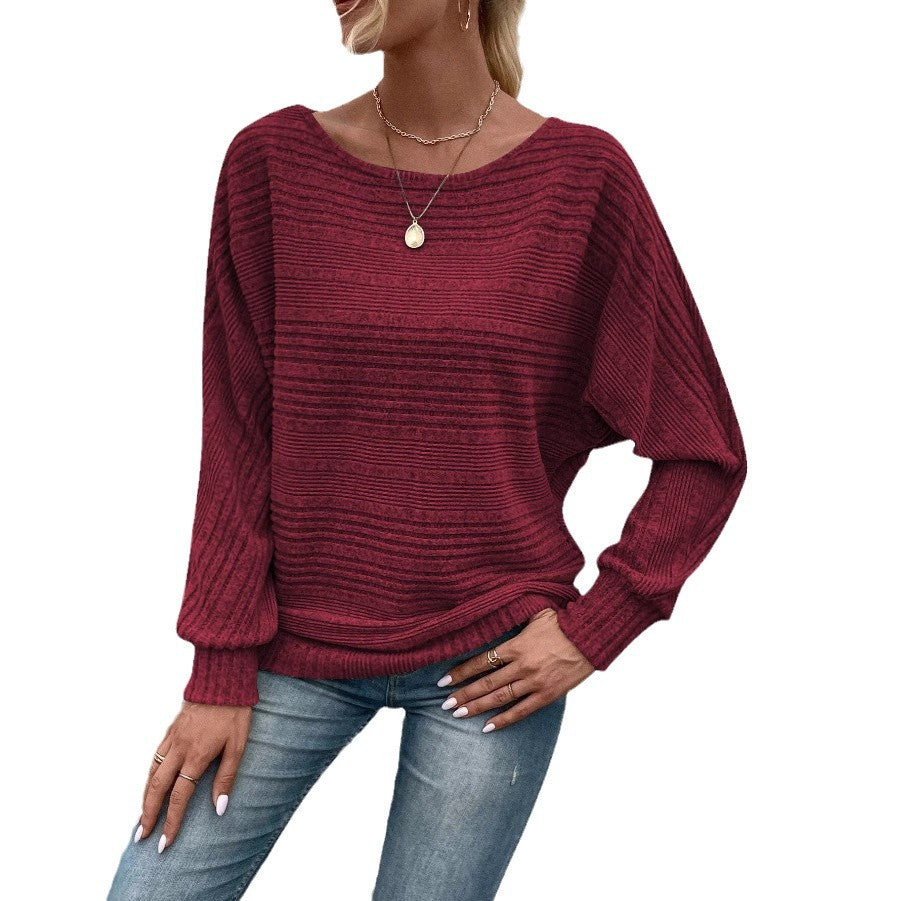 Women's Comfort Casual Solid Color Long Sleeve Blouses