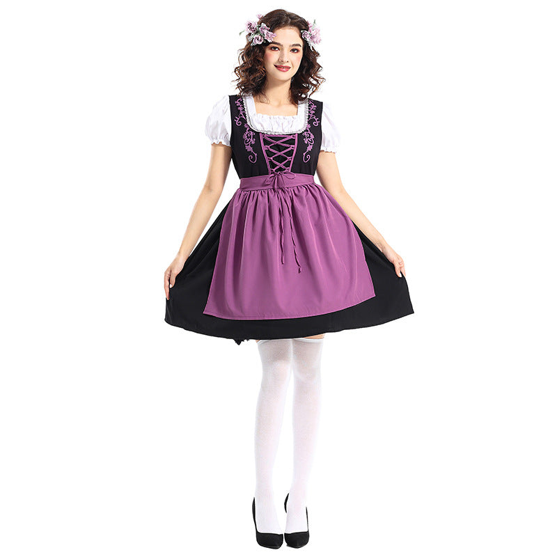 Popular Halloween Four-color German Oktoberfest Outfit Skirts