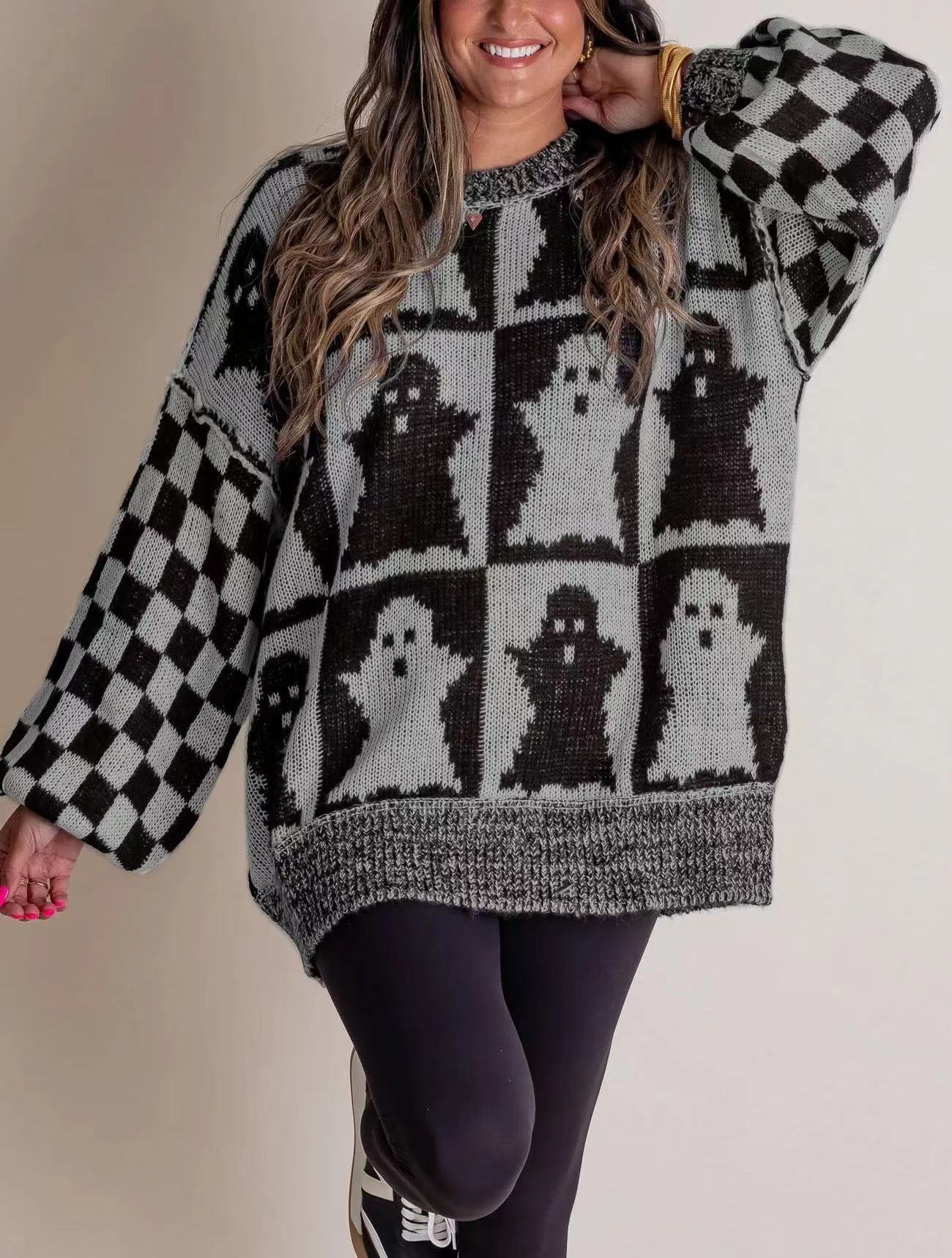 Attractive Classic Charming Popular Halloween Loose Sweaters