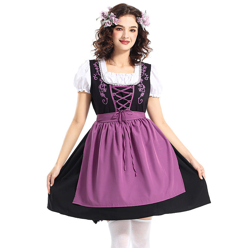 Popular Halloween Four-color German Oktoberfest Outfit Skirts