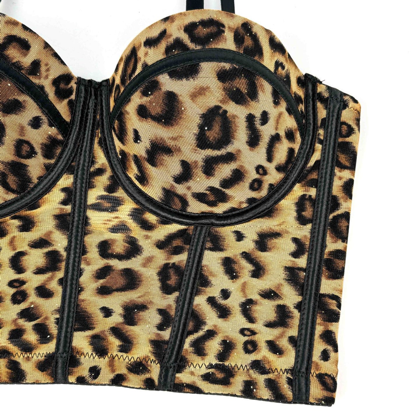 Bra Leopard Print Hot Sexy Inner Wear Tops