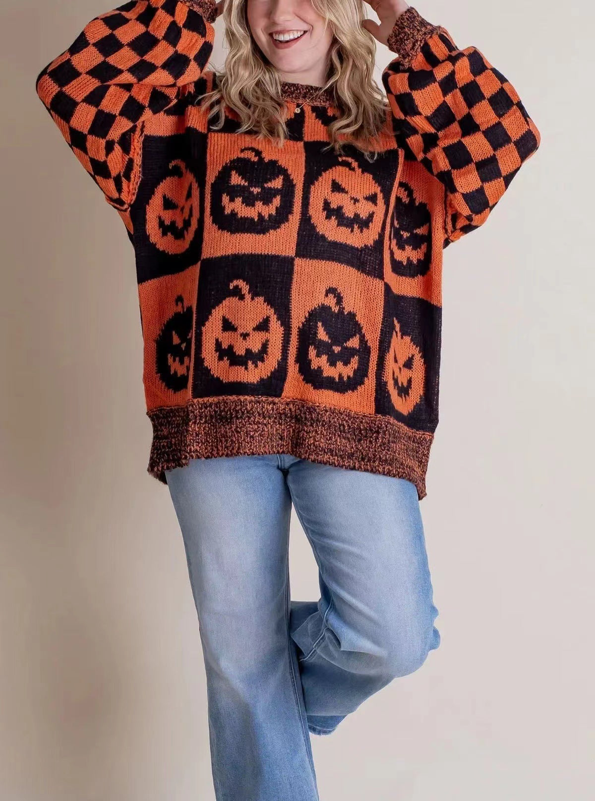 Attractive Classic Charming Popular Halloween Loose Sweaters