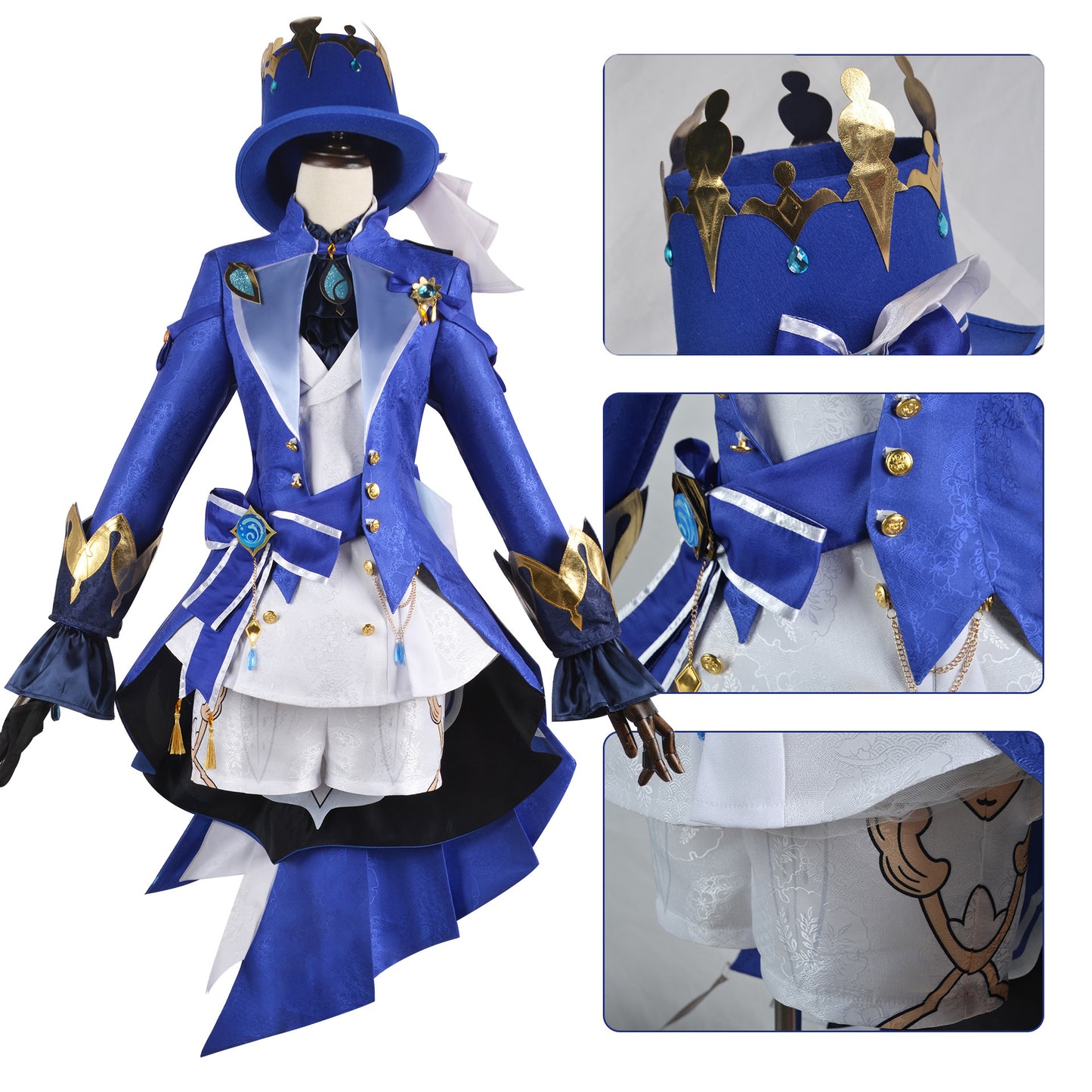 Business Original God Service Water Fu Costumes