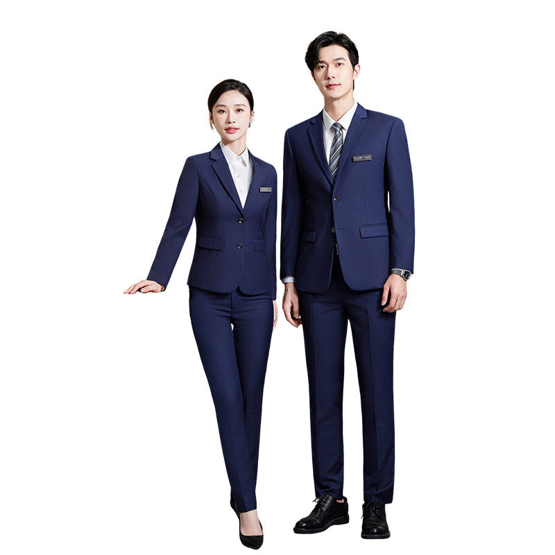 Occupation Black Set Summer Career College Suits