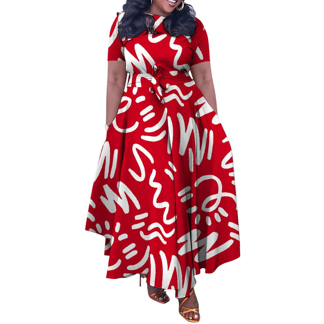 Robe longue africaine élégante à la mode pour femmes