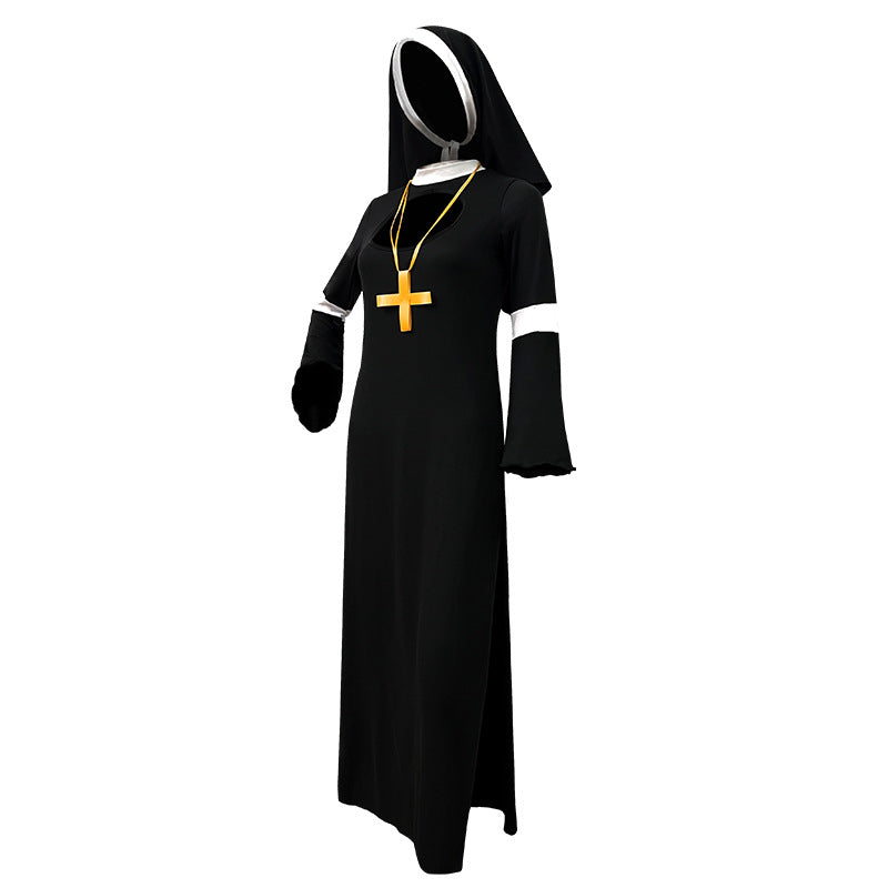 Trendy Comfortable Versatile Nun Halloween Party Costumes