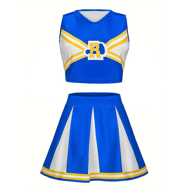 Female Adult Cheerleading Performance Wear Sports Meeting Suits