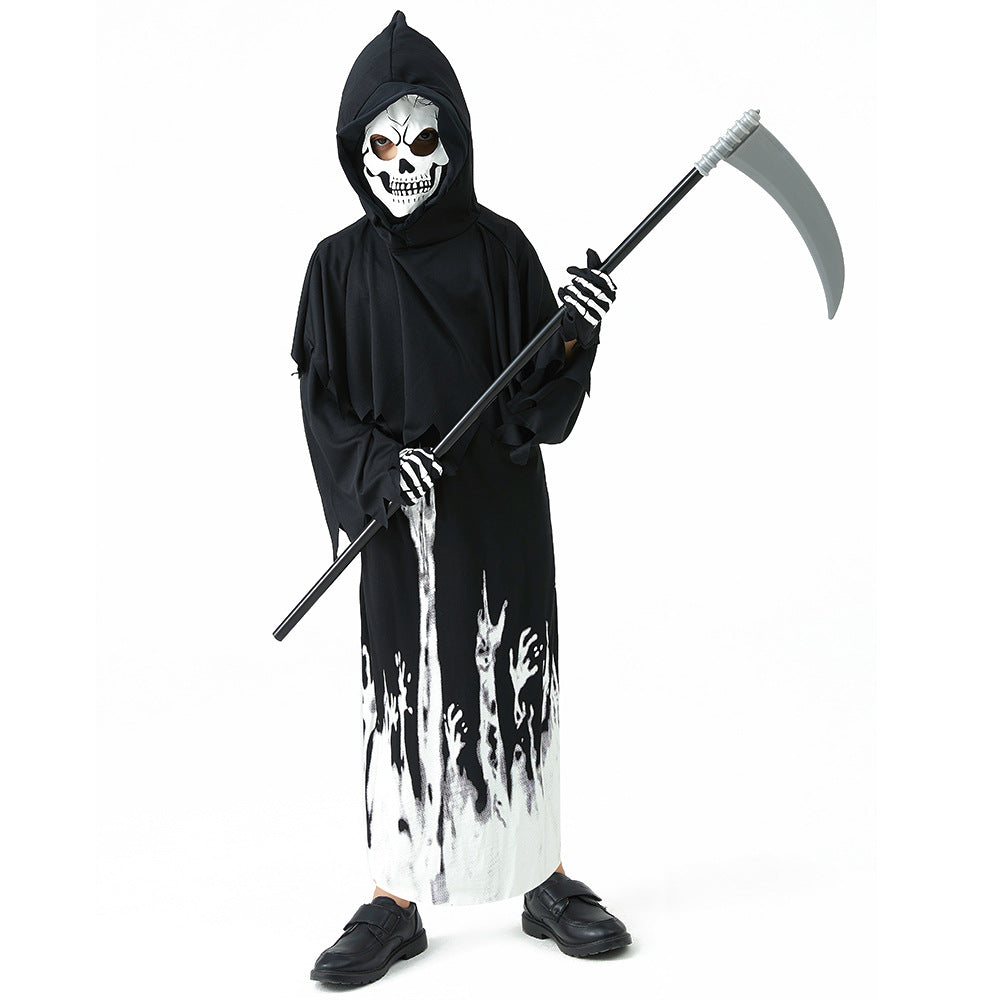 Children's Death Ghost Clothes Halloween Party Role Costumes