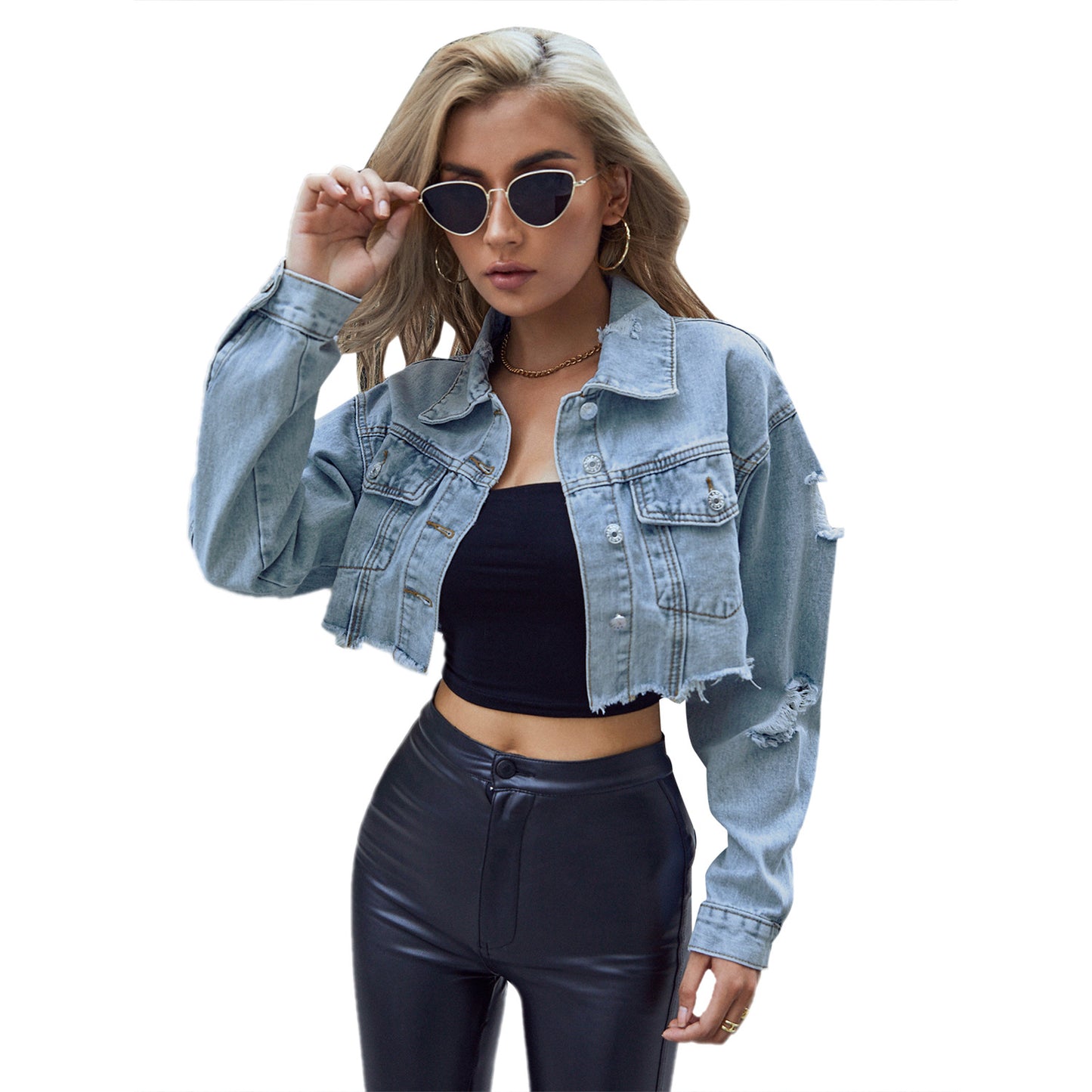 Women's Beautiful Innovative Casual Fashion Denim Jackets