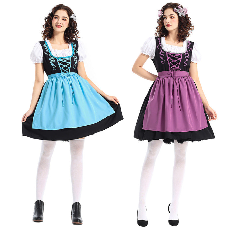 Popular Halloween Four-color German Oktoberfest Outfit Skirts