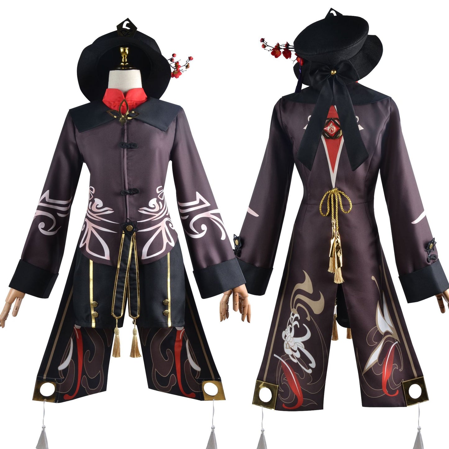 Costumes complets du jeu d'anime Walnut Lord Hu