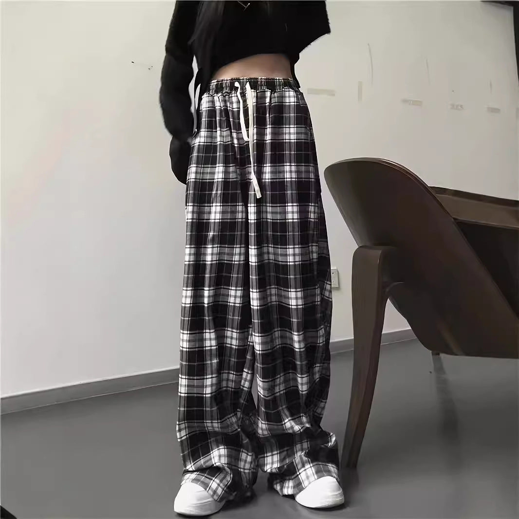 Summer Thin High Waist Straight Loose Pants