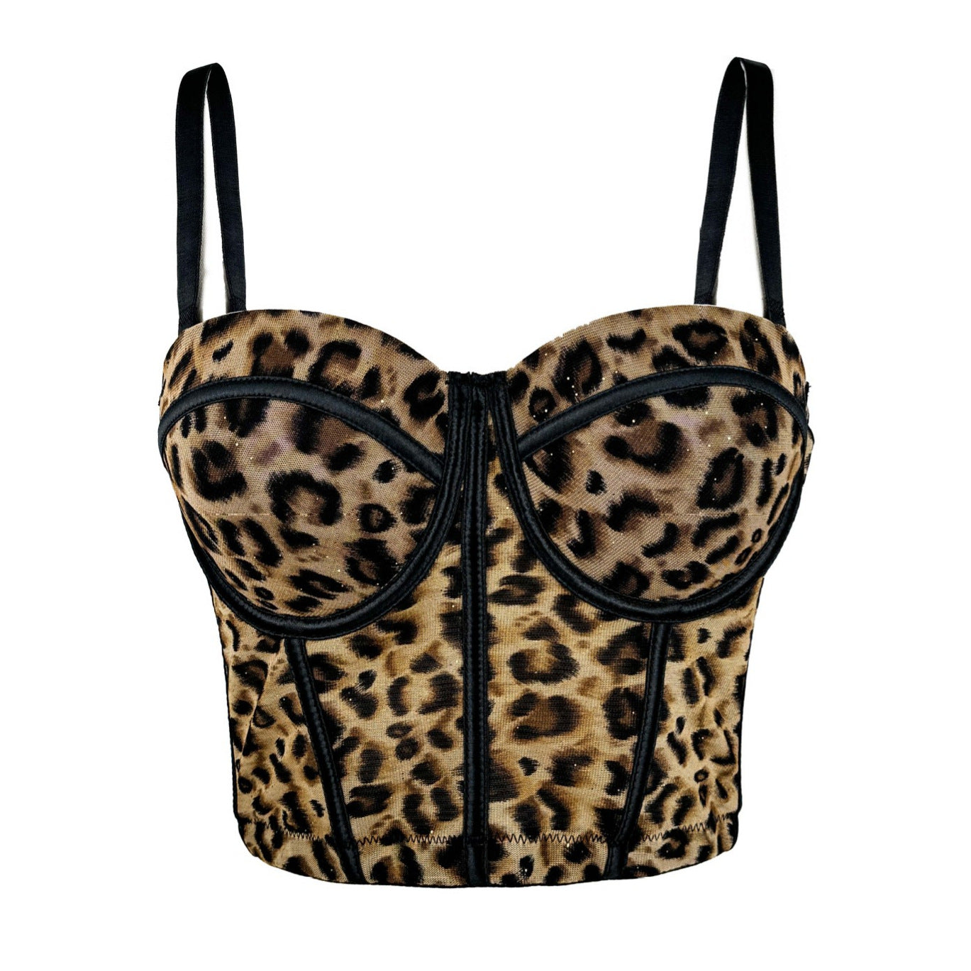 Bra Leopard Print Hot Sexy Inner Wear Tops