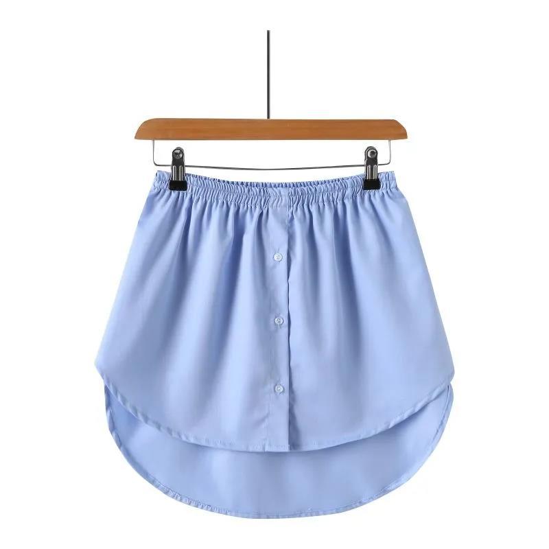 Women's Fake Hem Inner Casual Bottoming Skirts