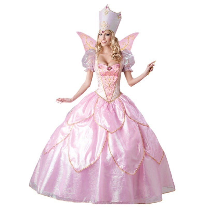 Halloween Fairy Godmother Princess Adult Tale Uniform