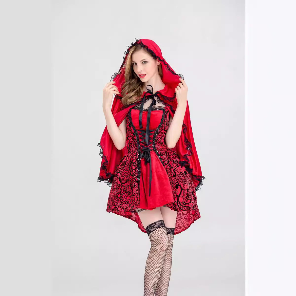 Style Little Red Riding Hood Character Clothes Costumes