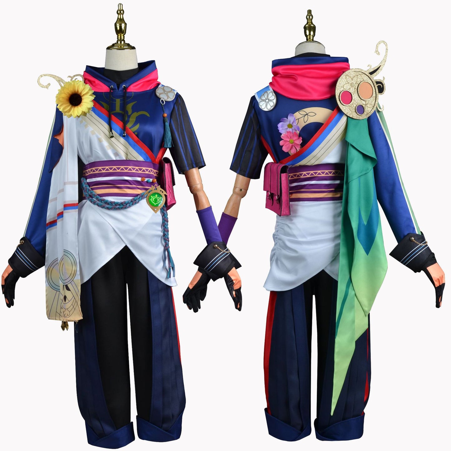 Women's Original God's Li Light Wei Line Game Anime Full Costumes