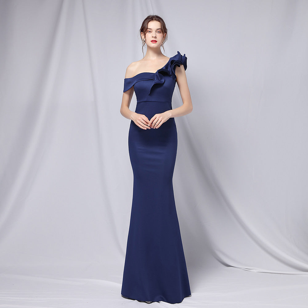 Color Banquet Dress Fashionable Party Long Elegant Wedding Dresses