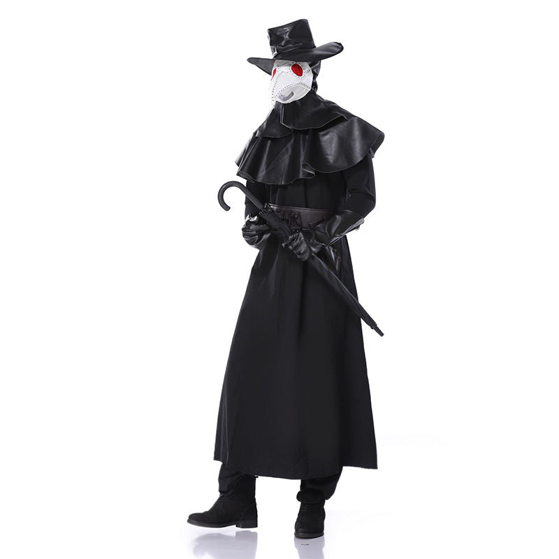 Costumes de héros du donjon sombre du docteur de la peste d'Halloween