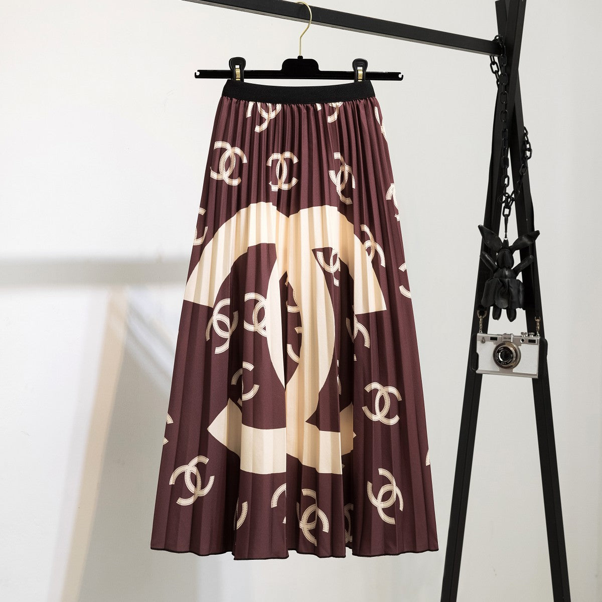 Women's Fashion Trendy Innovative Pleated Mid-length Skirts