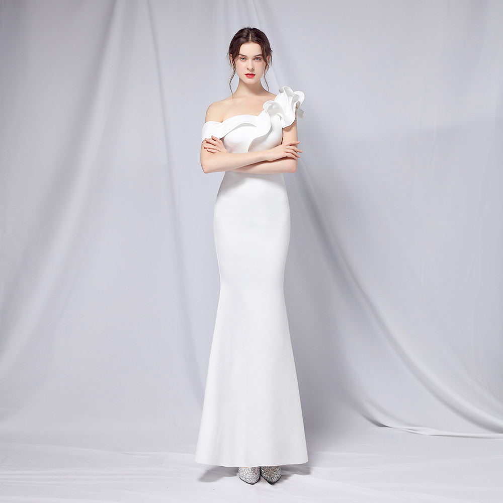 Color Banquet Dress Fashionable Party Long Elegant Wedding Dresses