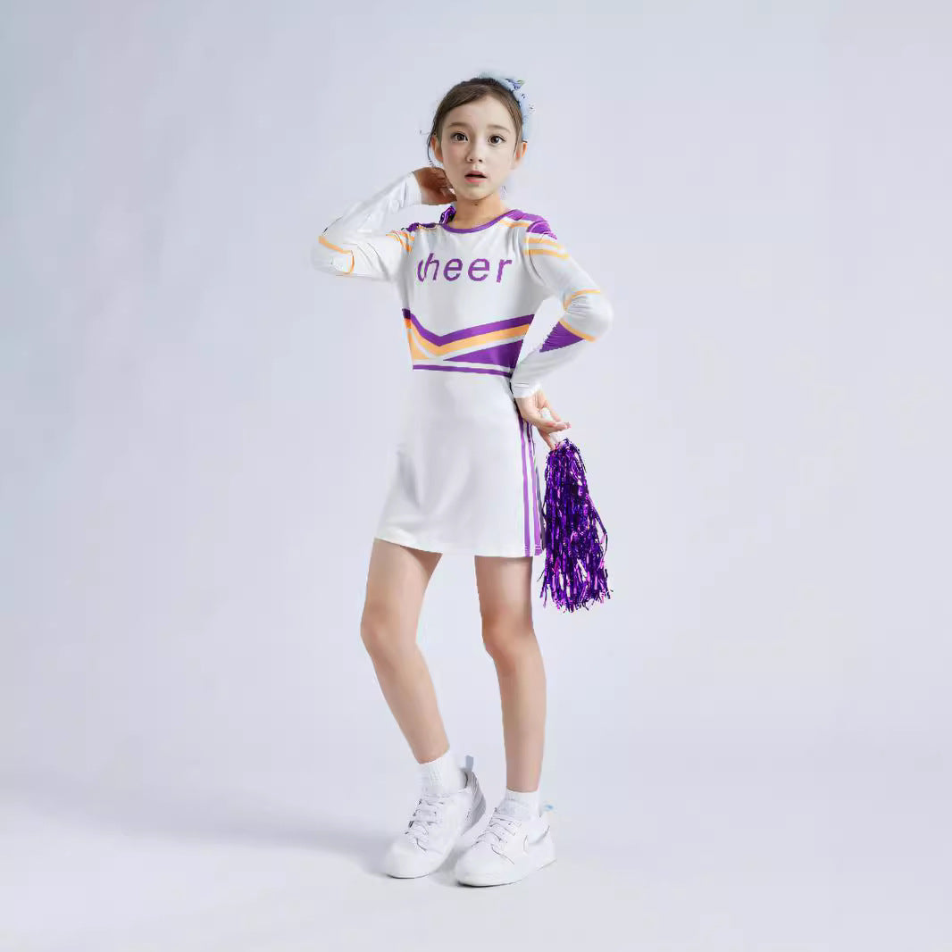 Children's Spring Cheerleading Sports Meeting Performance Dress Clothing