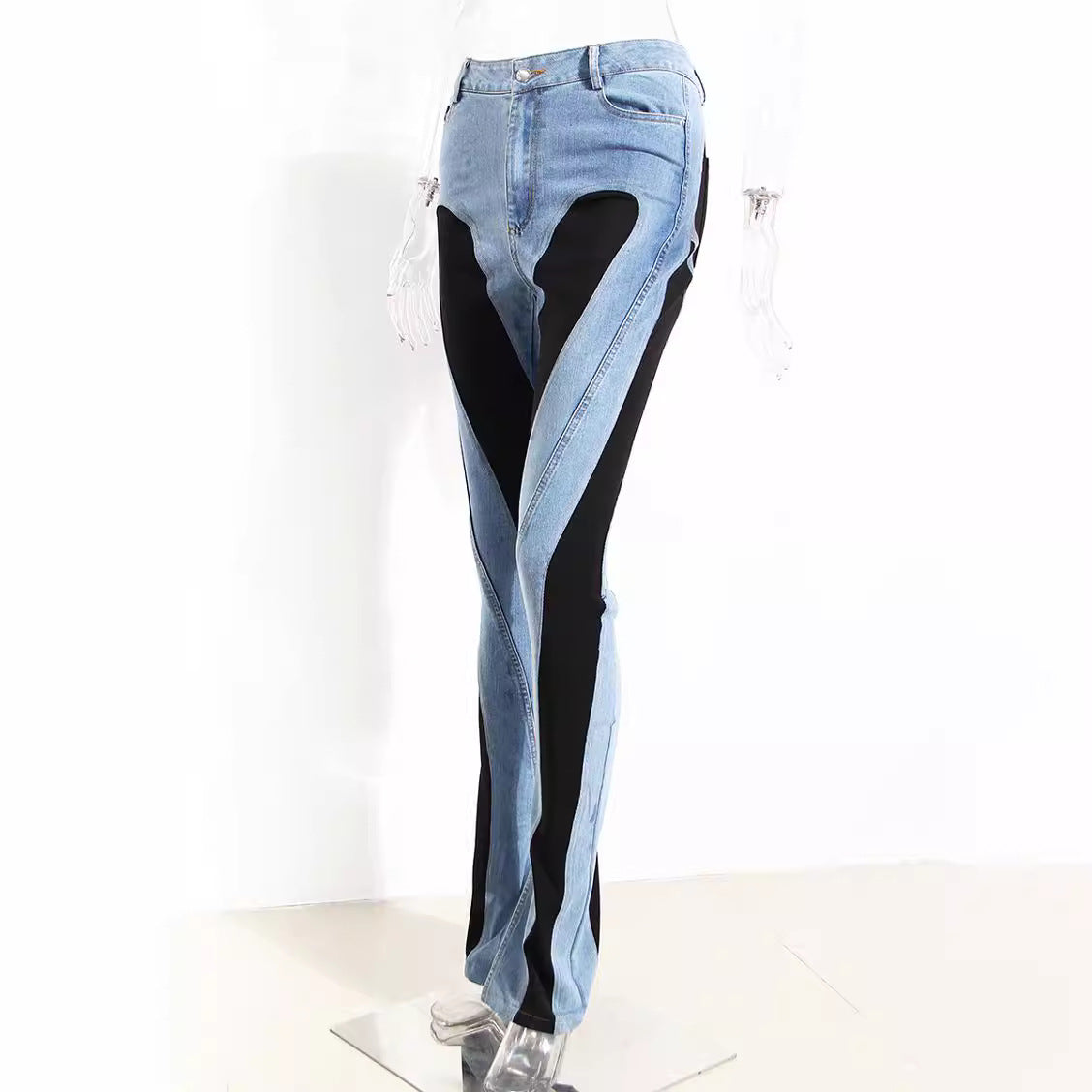 Women's Autumn Sexy Hot Slimming Long Leg High Jeans