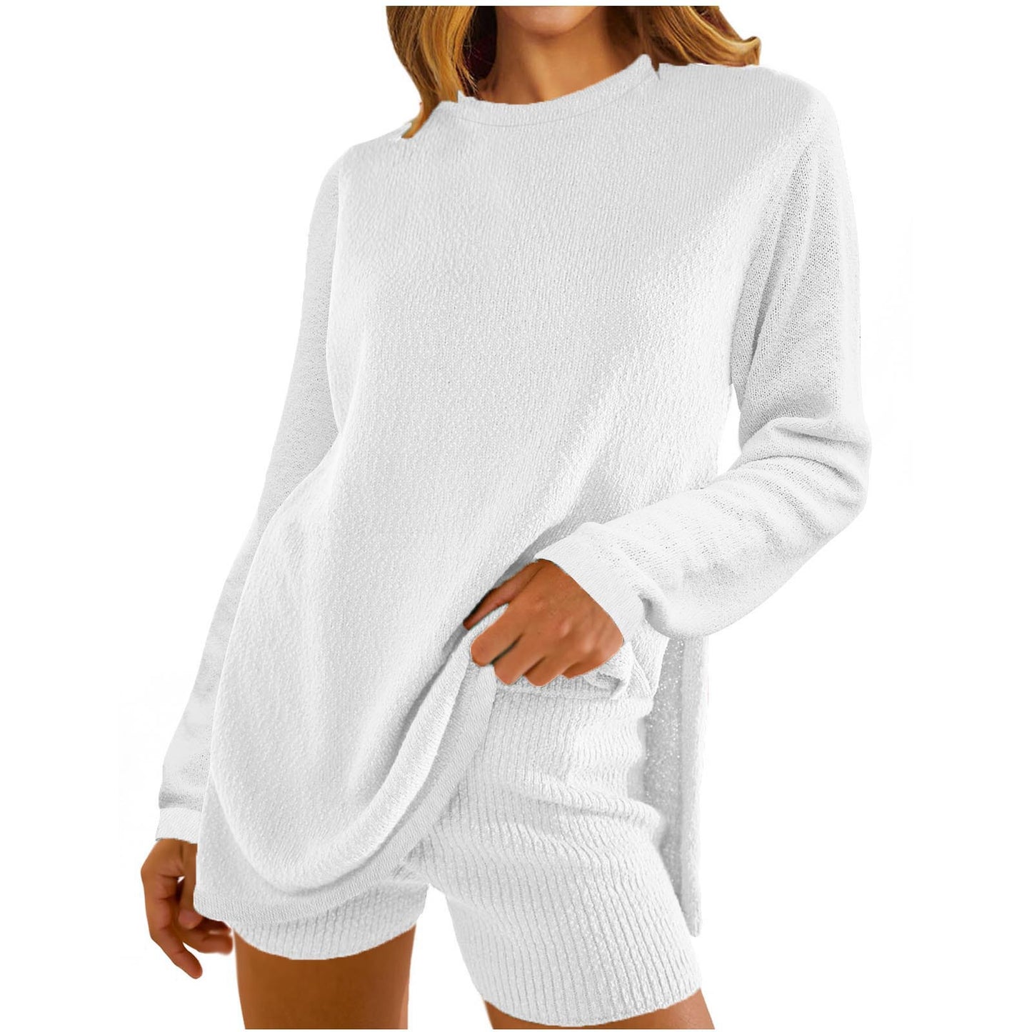 Women's Attractive Casual Two-piece Long Sleeve Knitwear