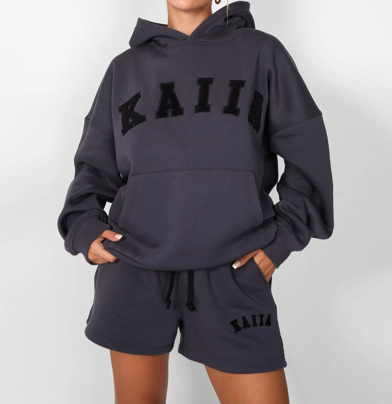 Fashion Sports Comfortable Embroidered Hooded Fleece Sweaters