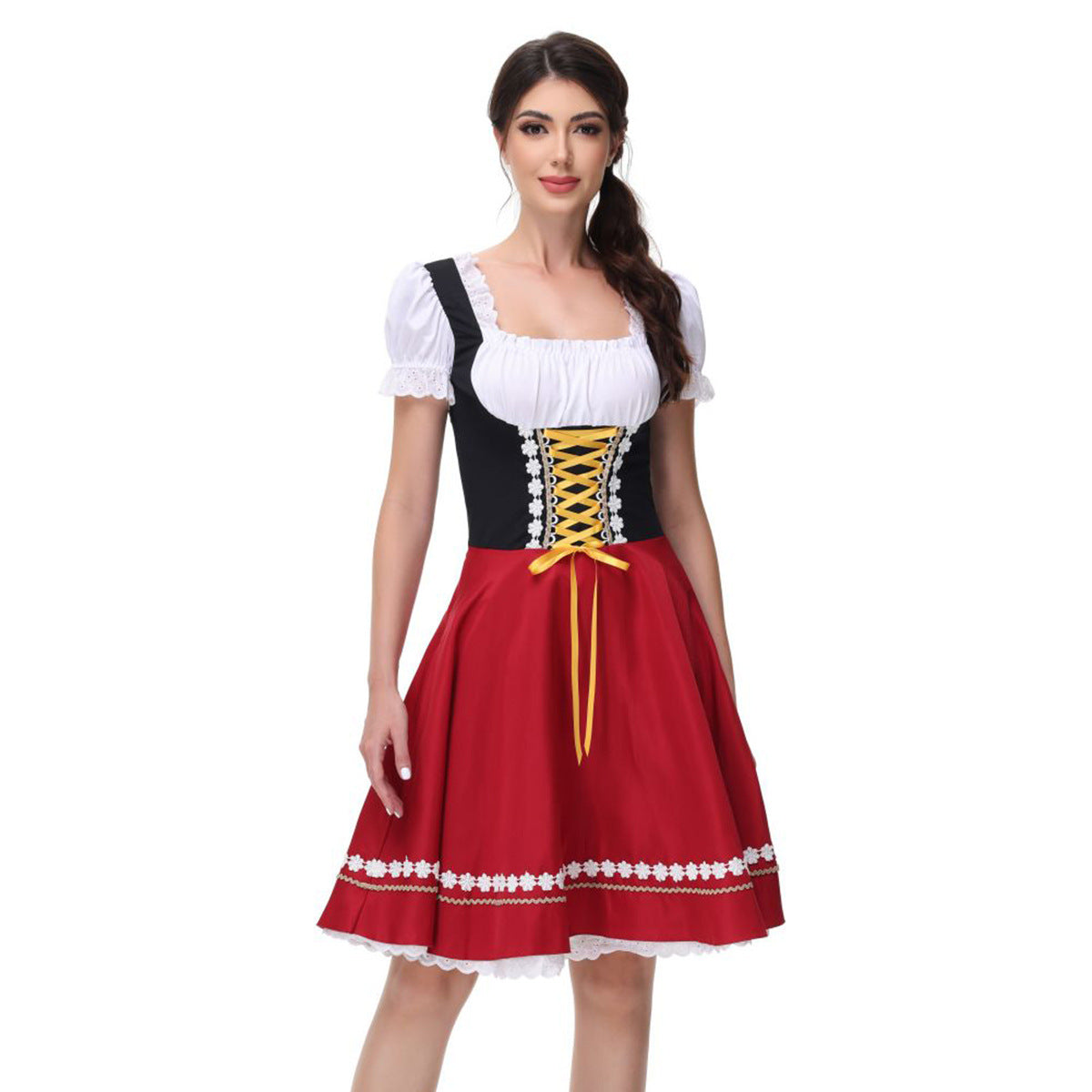 Robe de bière d'Halloween Lian - Costumes de scène de mise en forme du corps