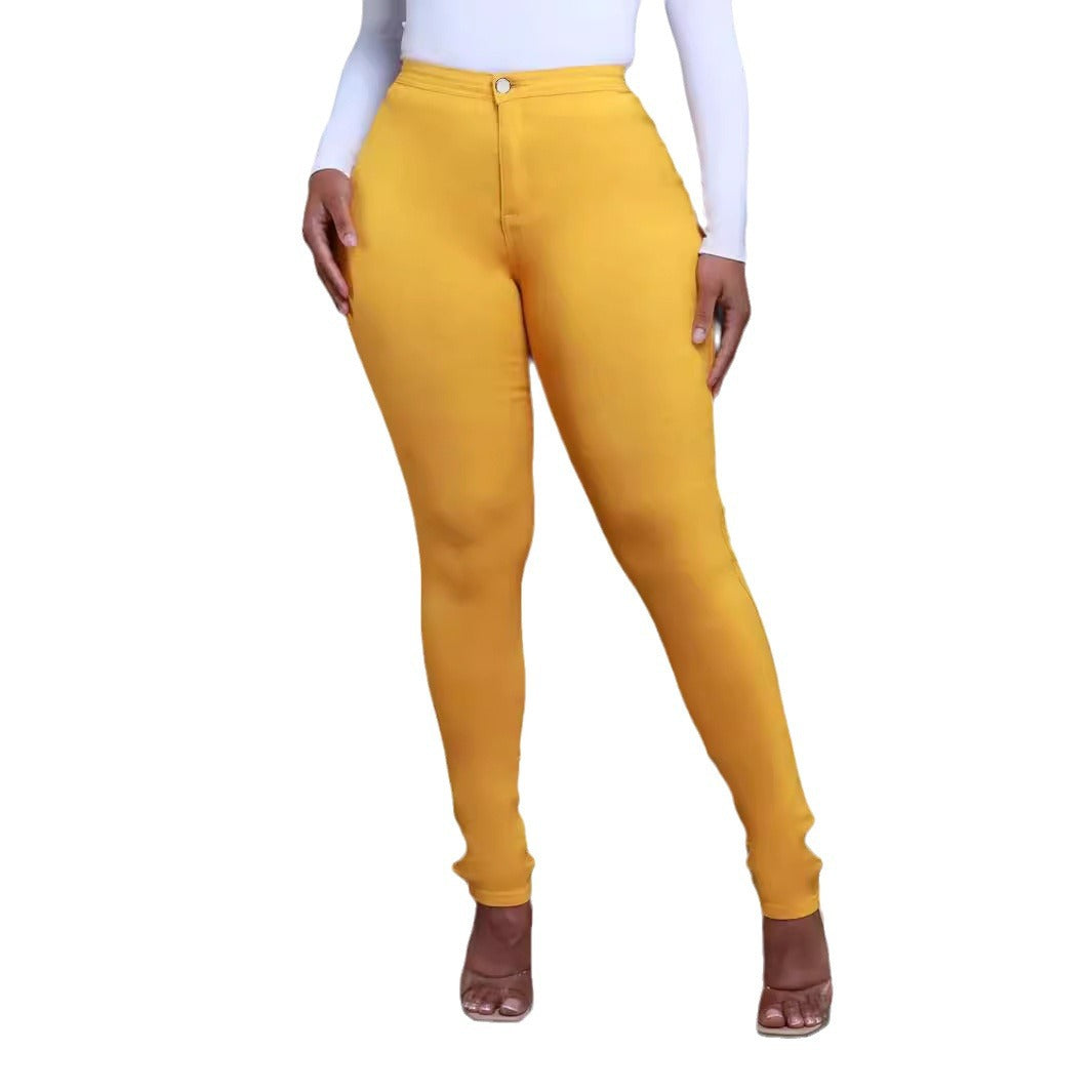 Women's Slouchy Pretty Tight Skinny Colors Pants