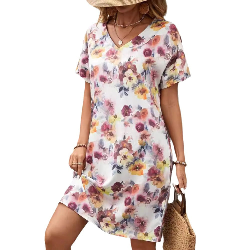 Women's Summer Wear Dress Sweet Style Korean Dresses