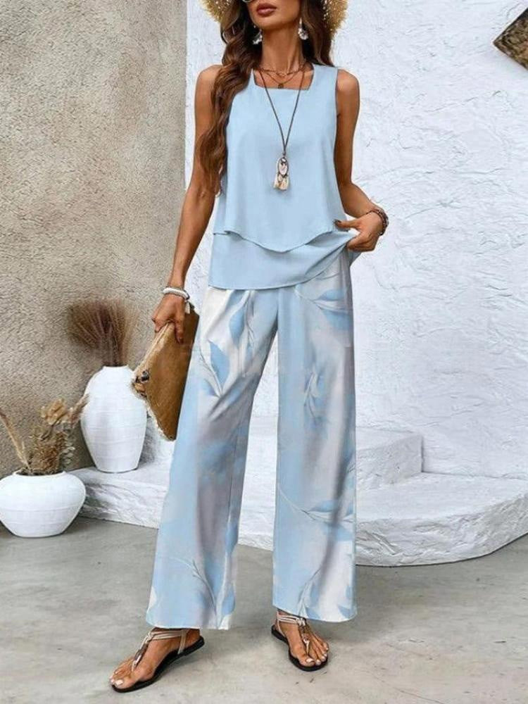 Women's Slouchy Durable Classy Cool Sleeveless Pants