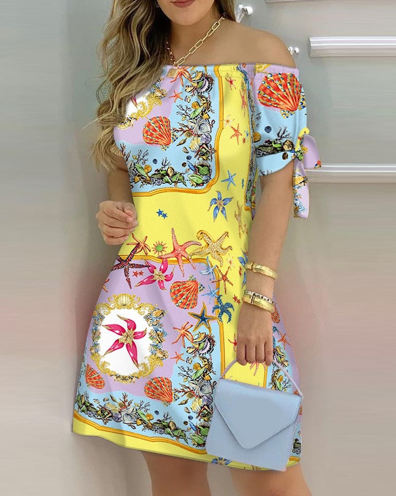 Fashion Sexy Printed Dress For Woman Dresses