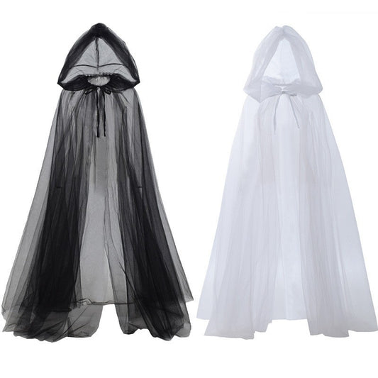 Ghost Play Hooded Cloak Death Witch Costumes