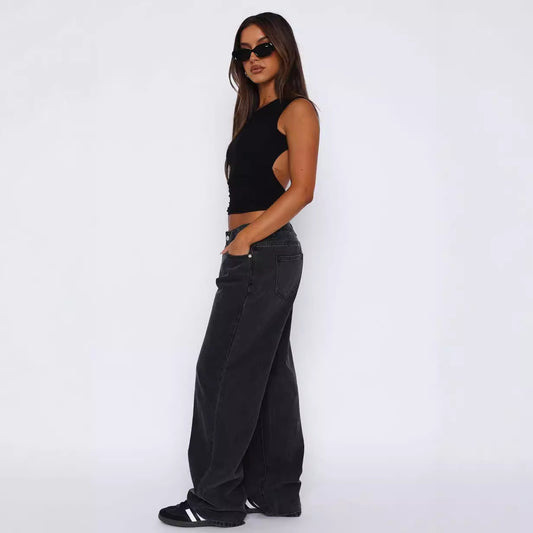 Women's Hot Simple Denim Trousers For Jeans