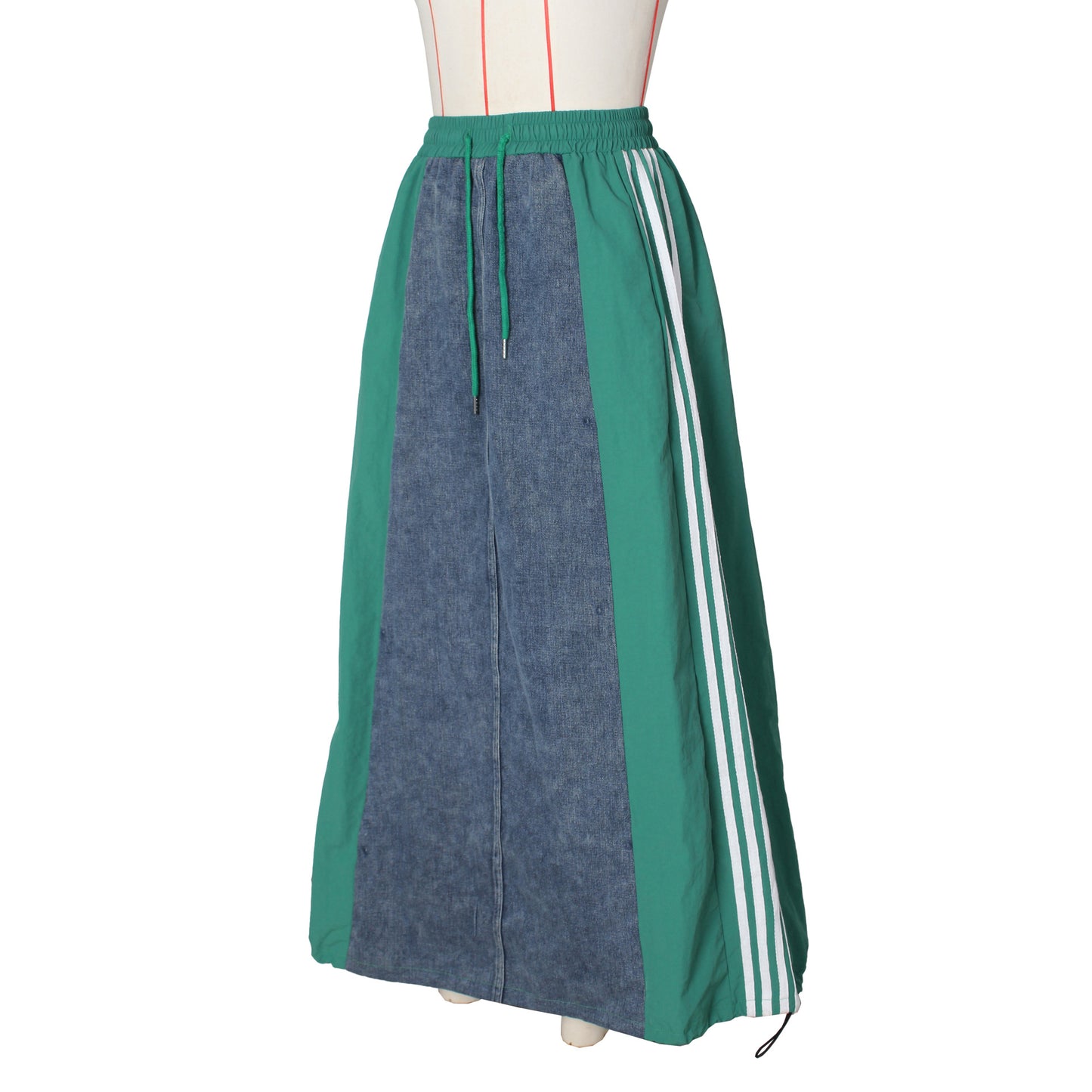 Women's Fashion Casual Striped A- Line Loose Skirts