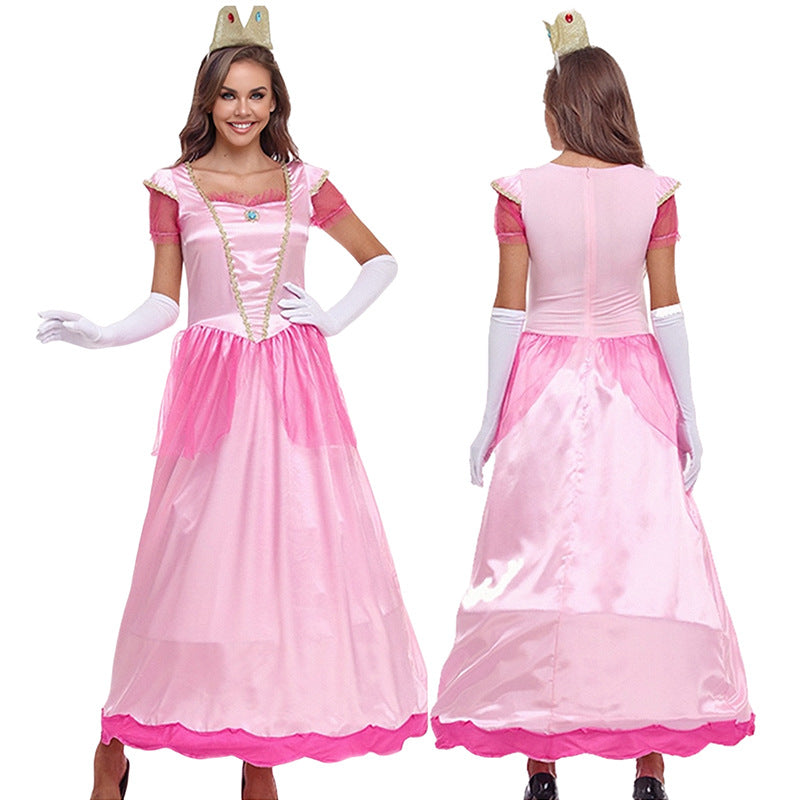 Dress Adult Female Stage Wear Party Cinderella Sleeping Beauty Costumes