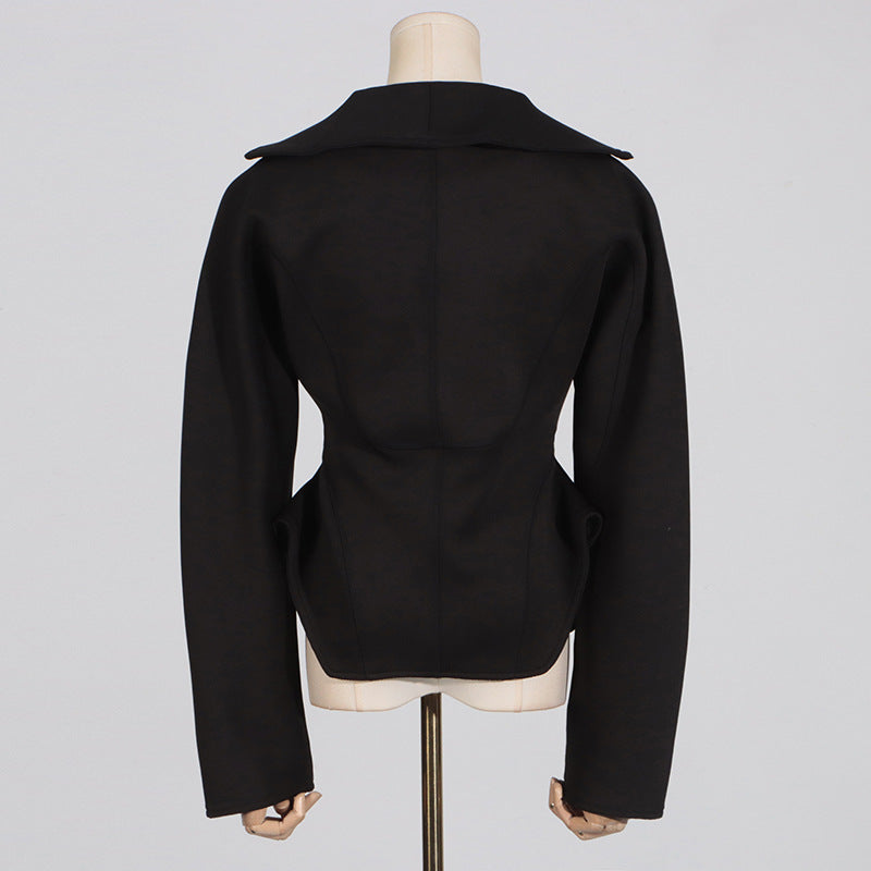 Women's Autumn Comfort Casual Personalized Cut High-grade Jackets