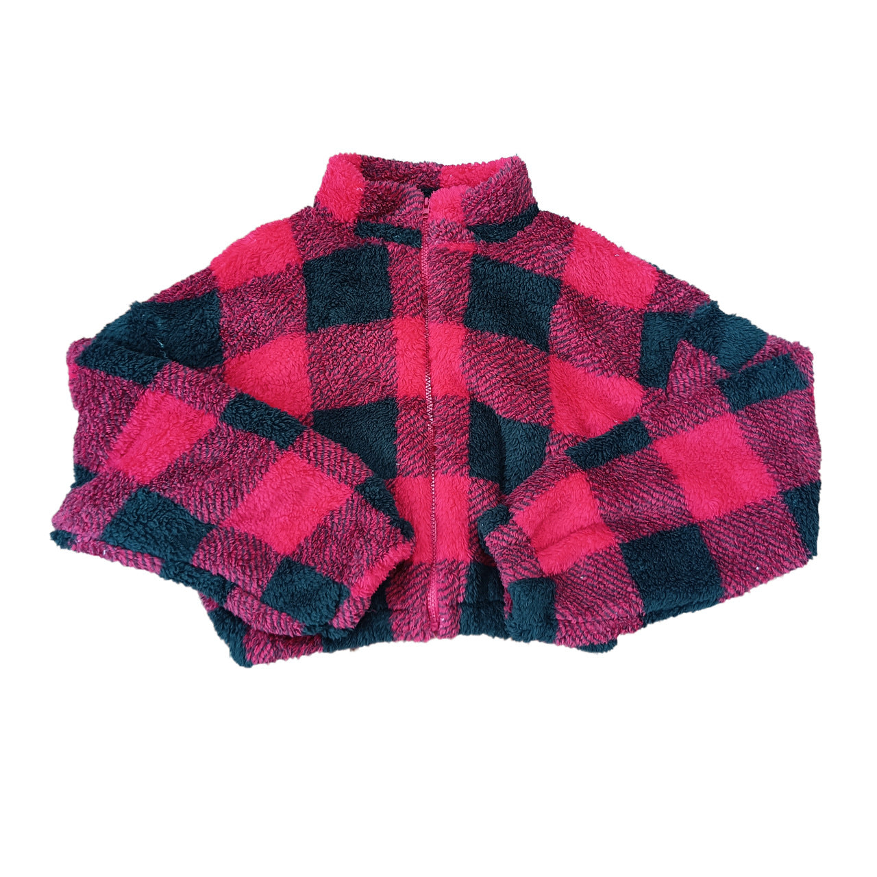 Elegant Cool Plush Plaid Fashion Casual Jackets