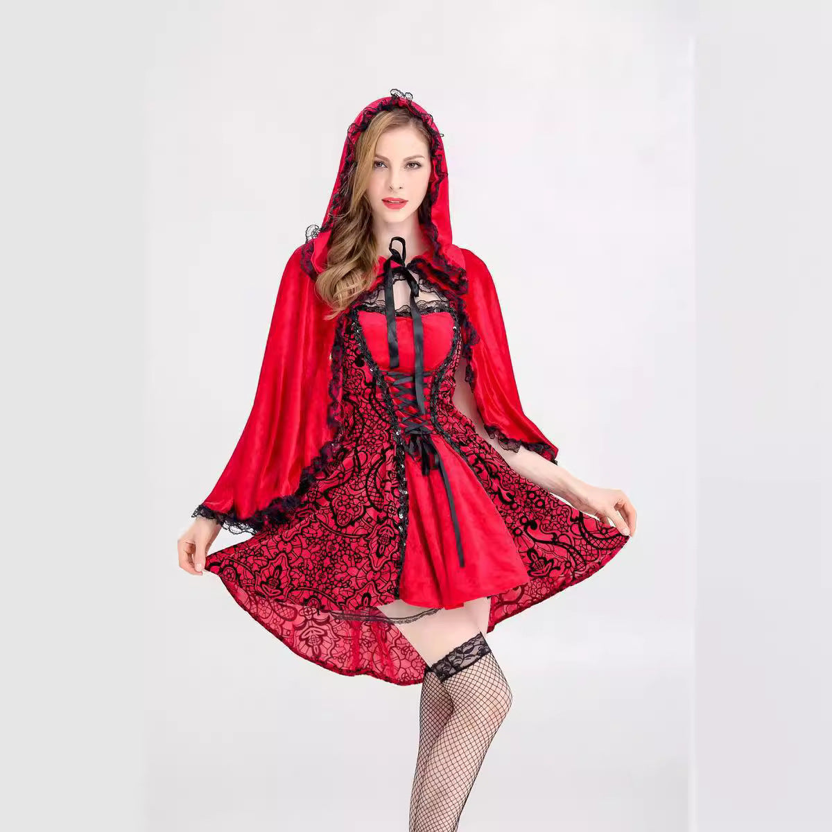 Style Little Red Riding Hood Character Clothes Costumes