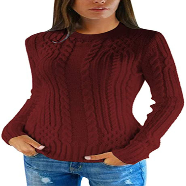 Women's Pretty Turtleneck Fashion Slim Fit Sweaters